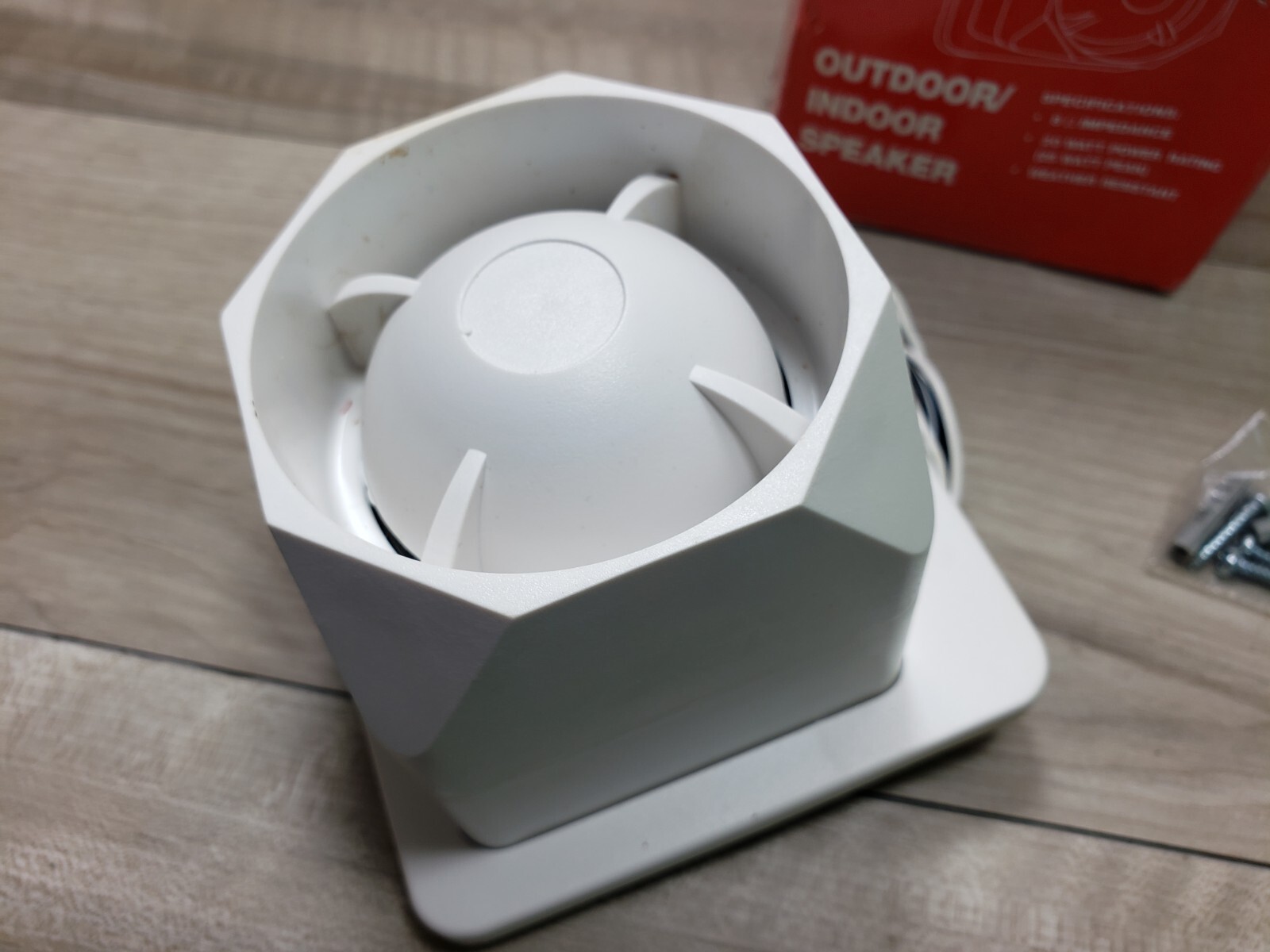749 Ademco Outdoor/Indoor Speaker, 25W Peak, Weather Resistant