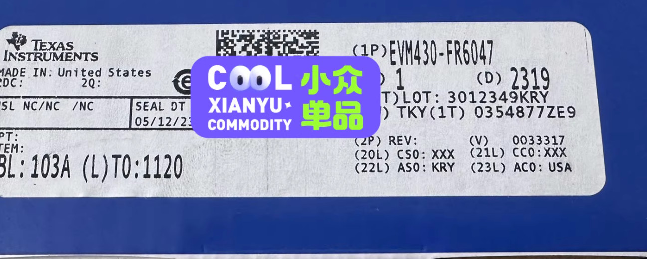 1PC NEW EVM430-FR6047 development board
