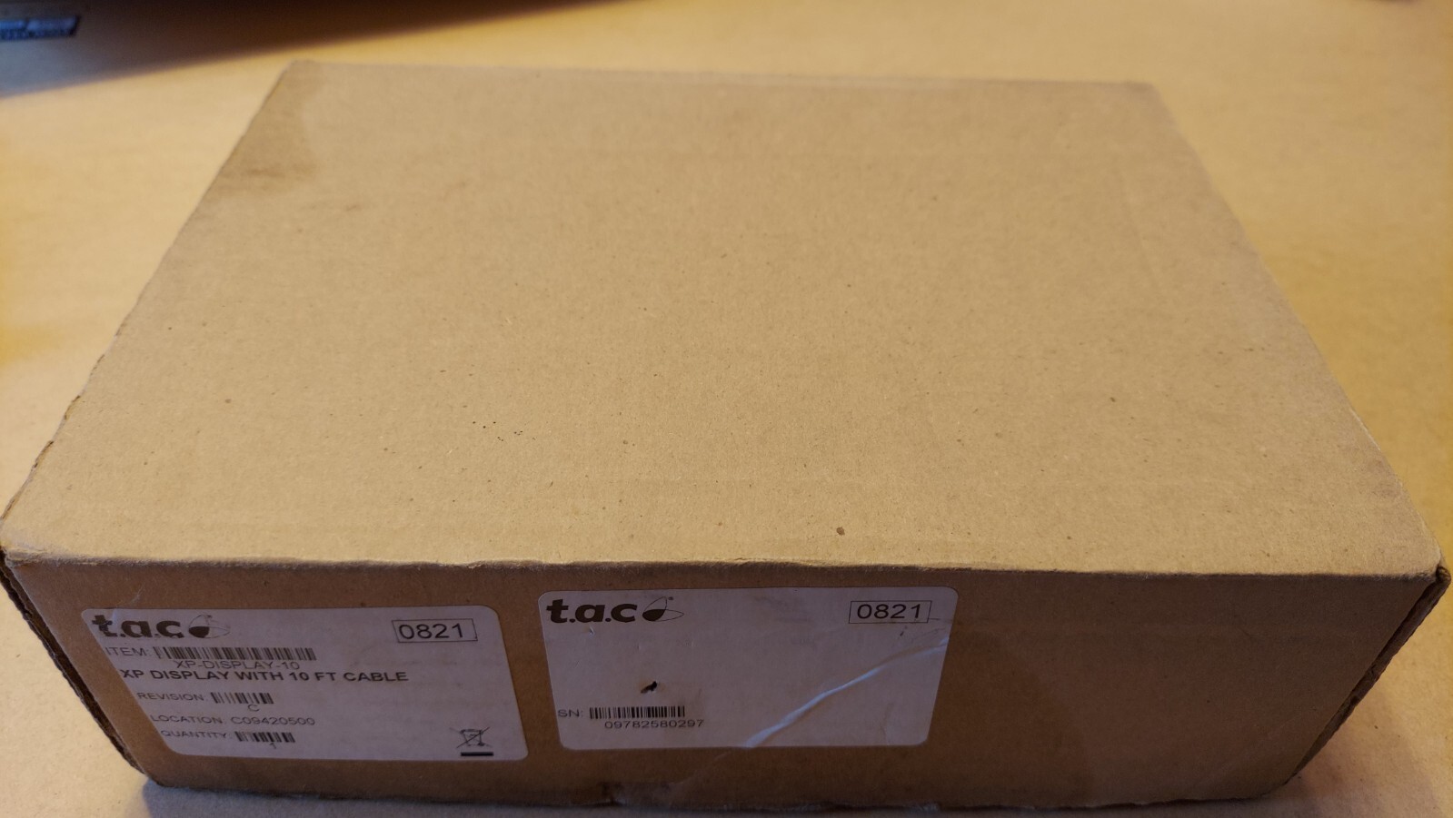 New TAC Andover Continuum XP-DISPLAY-10 Operator Interface Display L@@K