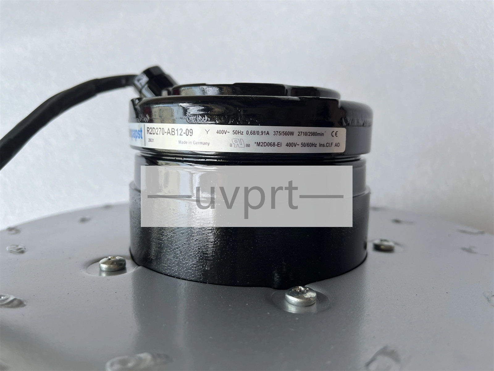 R2D270-AB12-09 Centrifugal Fan AC 400V 560W Inverter Cooling Fan NEW