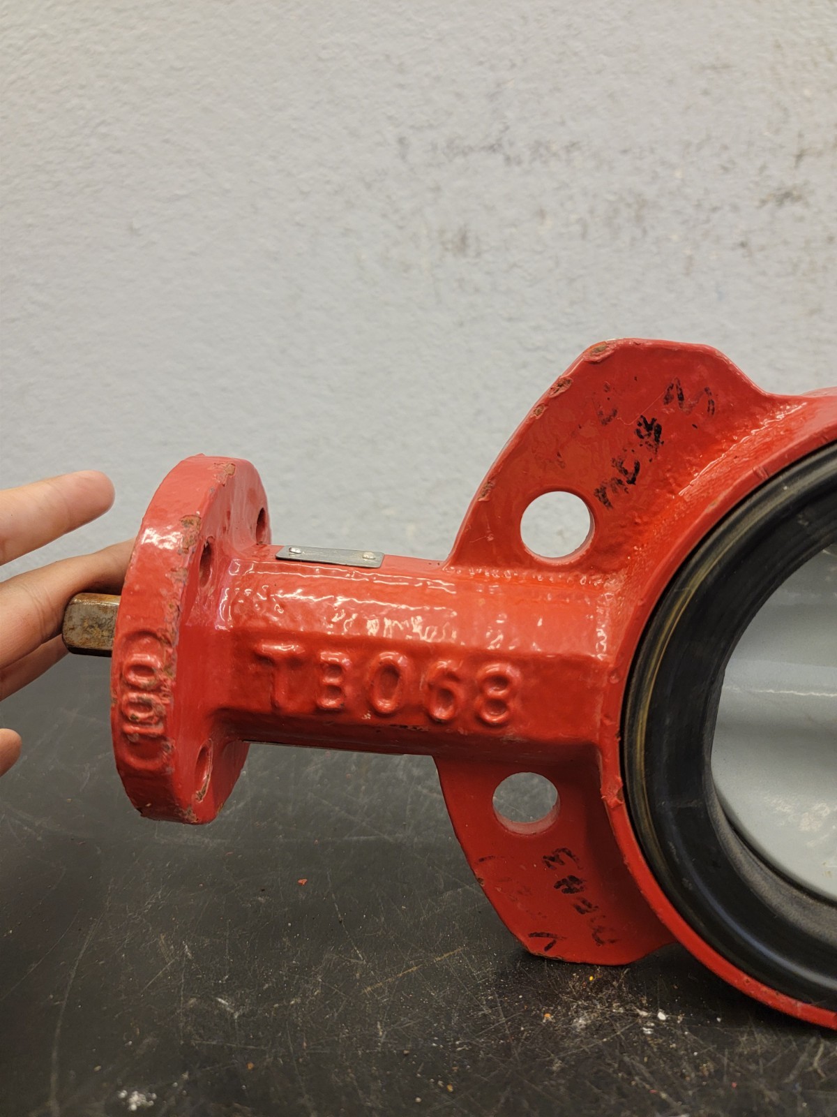 BRAY 4″ BUTTERFLY VALVE SERIES 30 Used A3