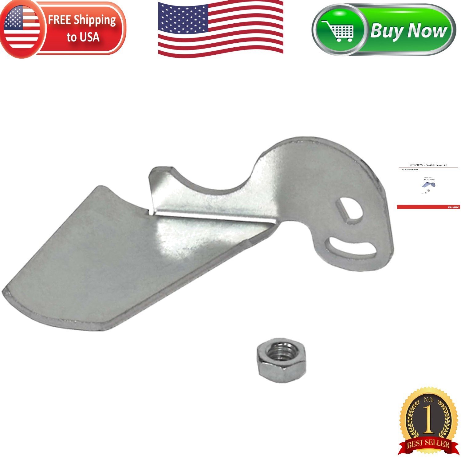 Reliable Switch Lever Replacement Kit for 700 Series Fuel Pumps – Made in USA