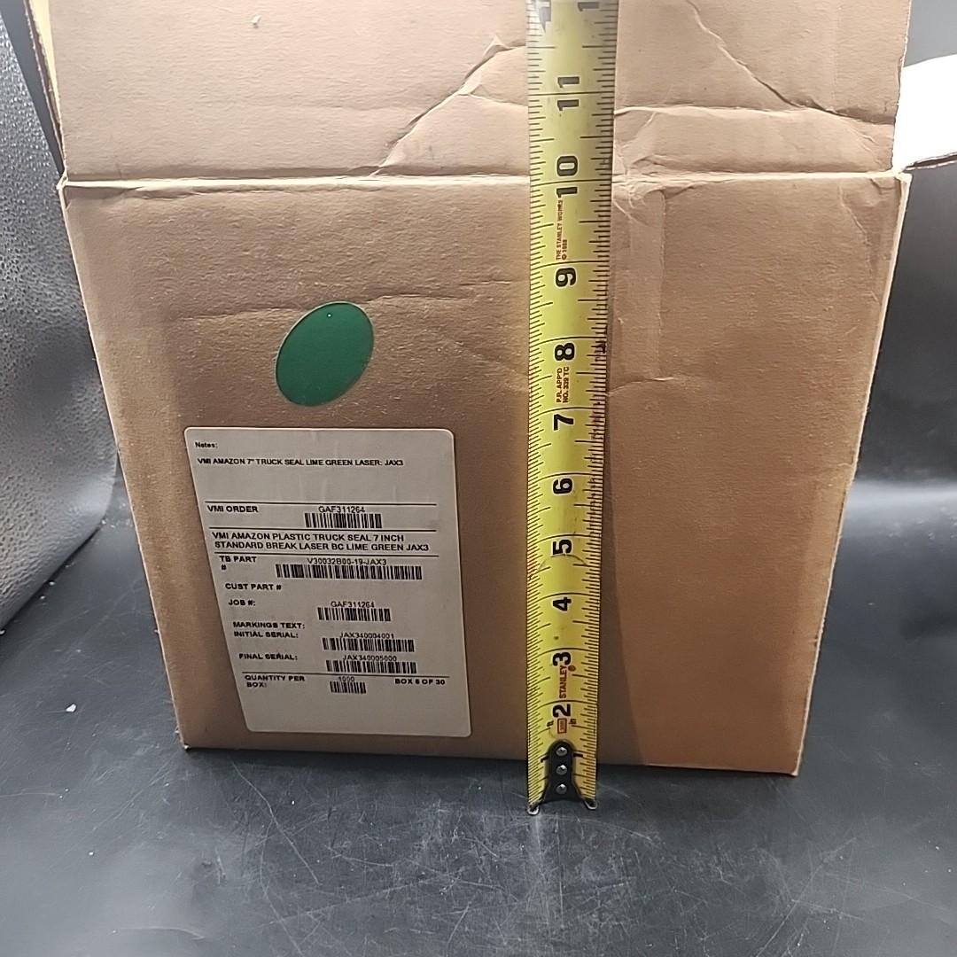 1000 Plastic Security Tamper Trailer Truck Shipping Container Seals Laser Number