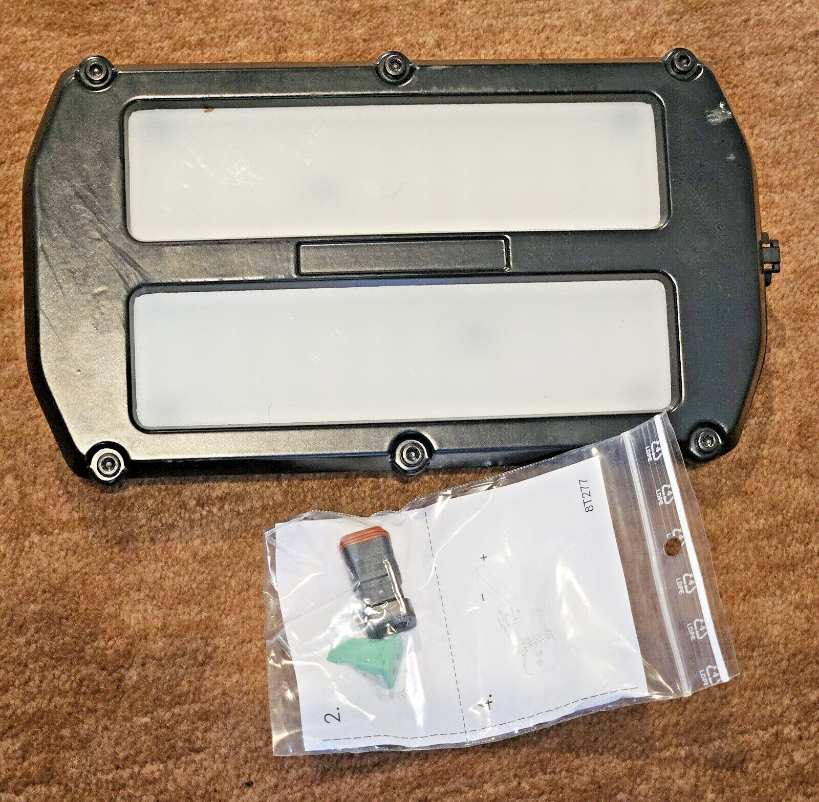 Caterpillar 455-8660 Lamp Assembly LED Flood CAT 4558660 1950-Lumen 9-32-Volt