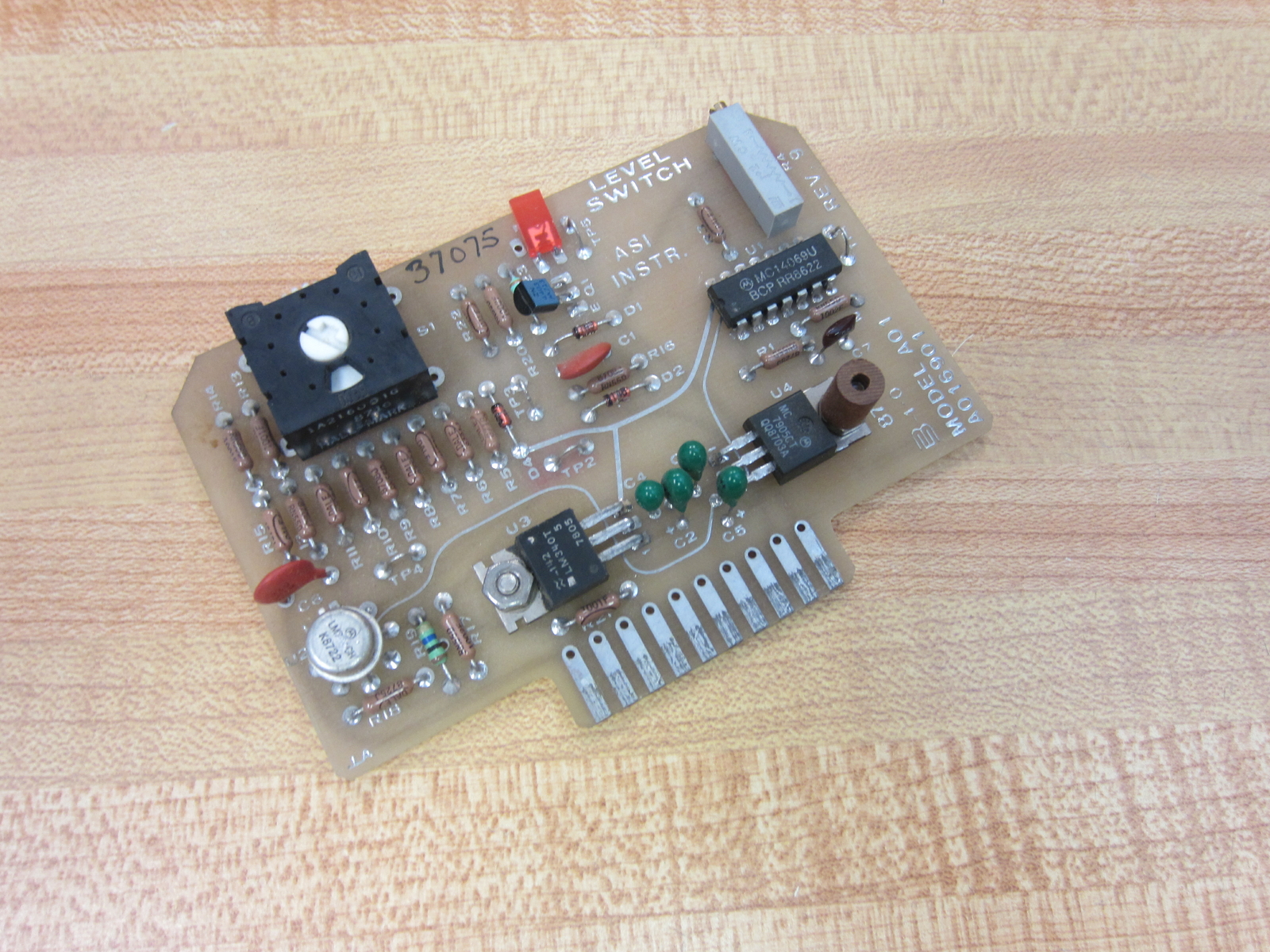 ASI A01 Level Switch Board Model:A01 A016901