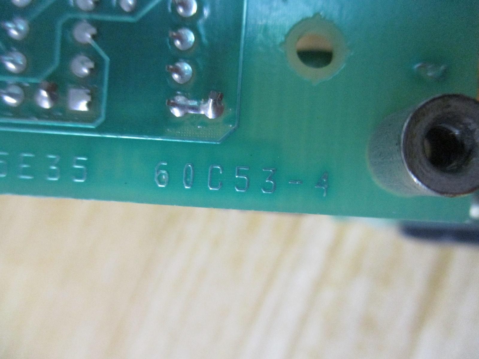 Uticor 60D31-2 60C53-4 Circuit Board Assembly 60D37-1