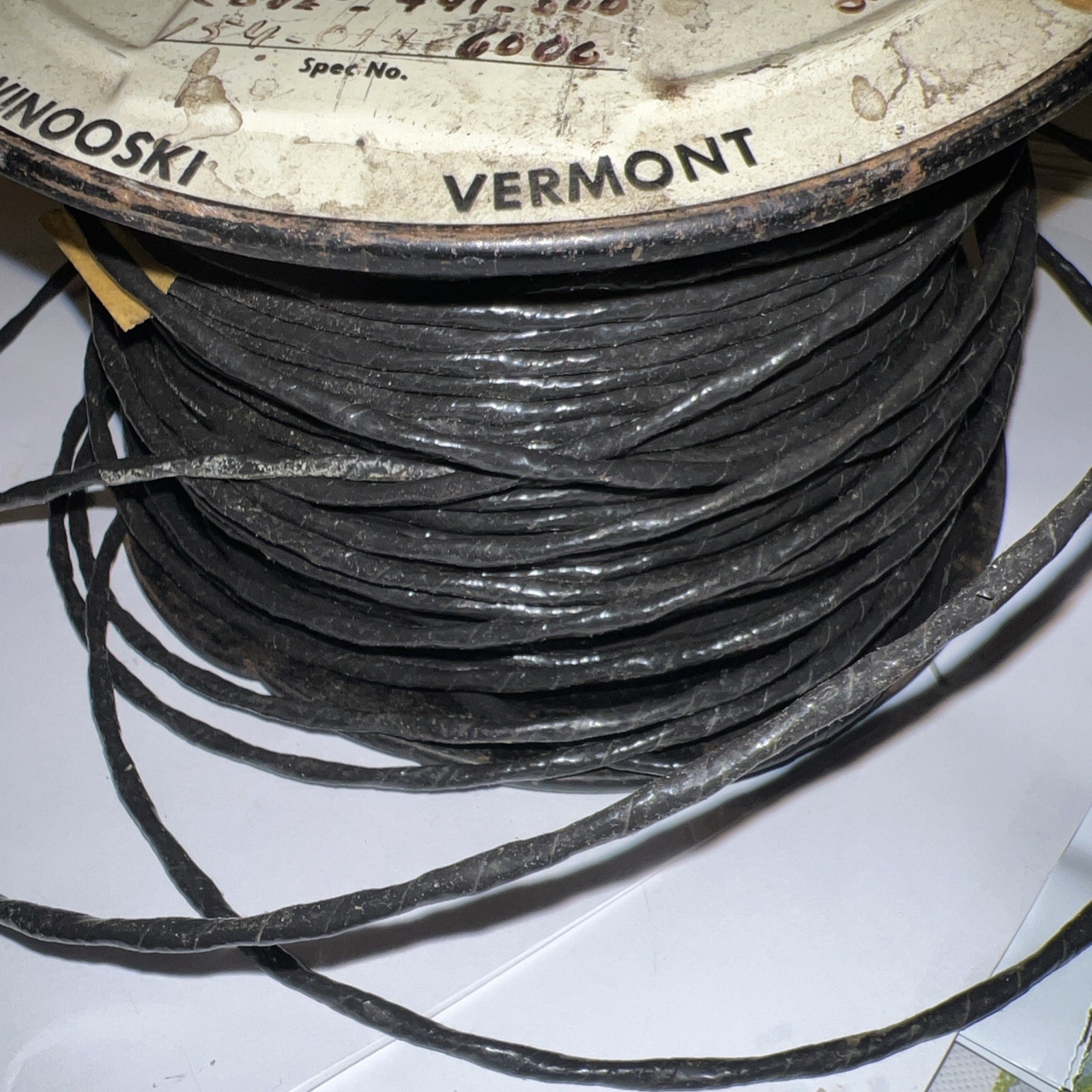 Teflon high temperature wire military grade 457 Feet 2 Conductor Silver shield