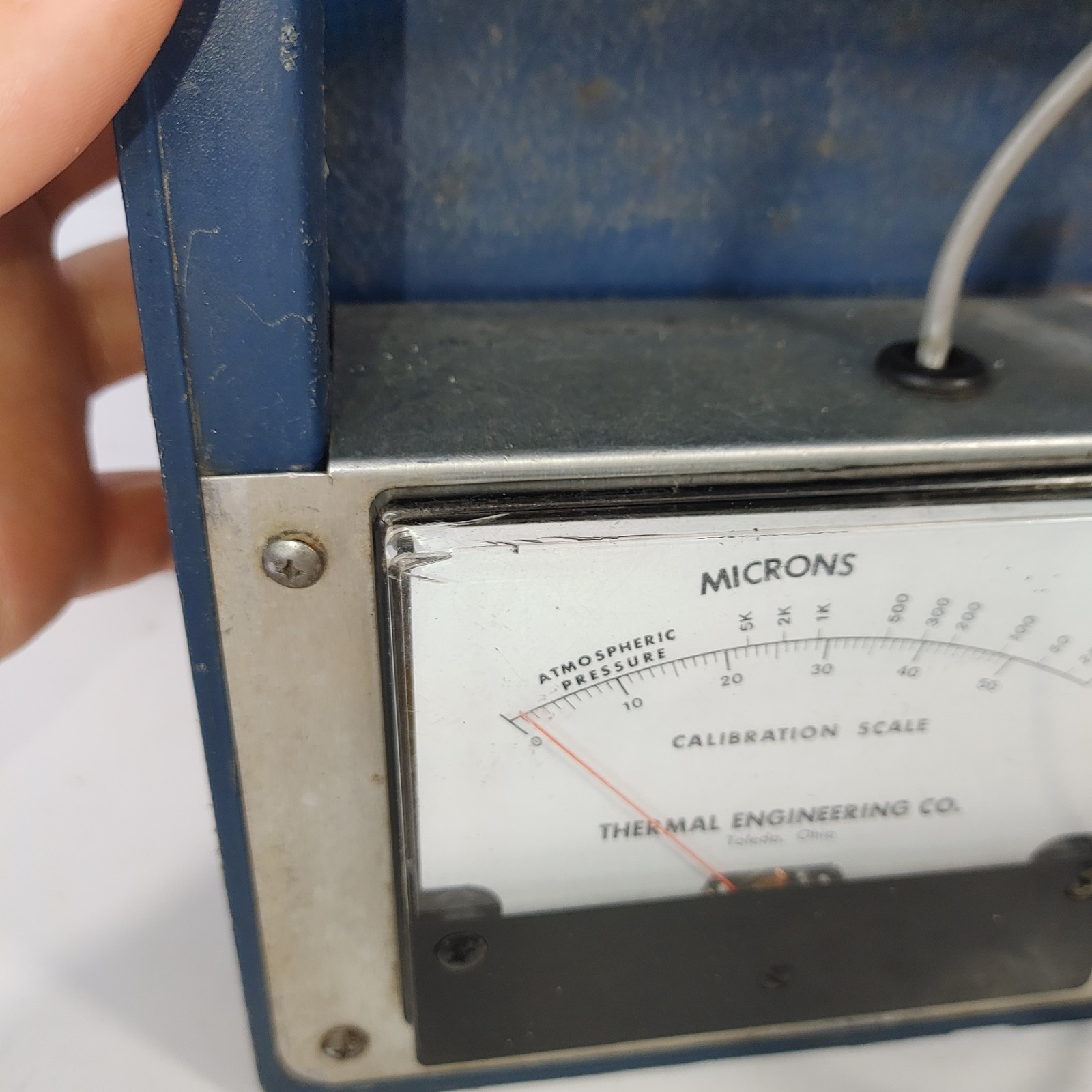 No. 4501 Thermal Vac Check Guage Tester Analyzer – Untested As IS