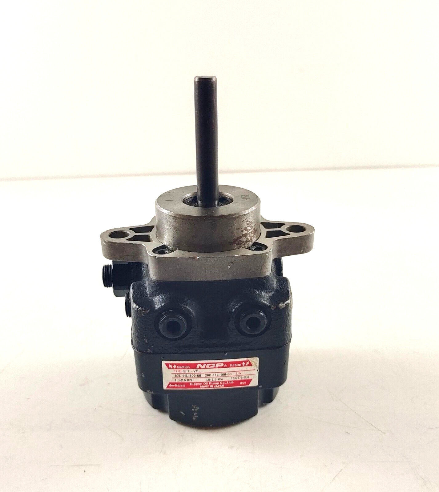 Nippon GFH-V5L Oil Pump (1.0~2.5MPa) 20B-11L-100-50 / 20C-11L-100-50