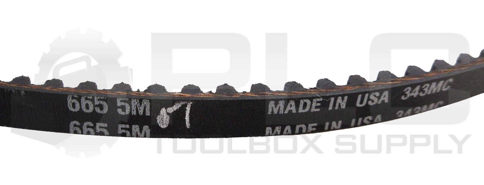 LOT OF 3 NEW 665 5M TIMING BELT 1/4″