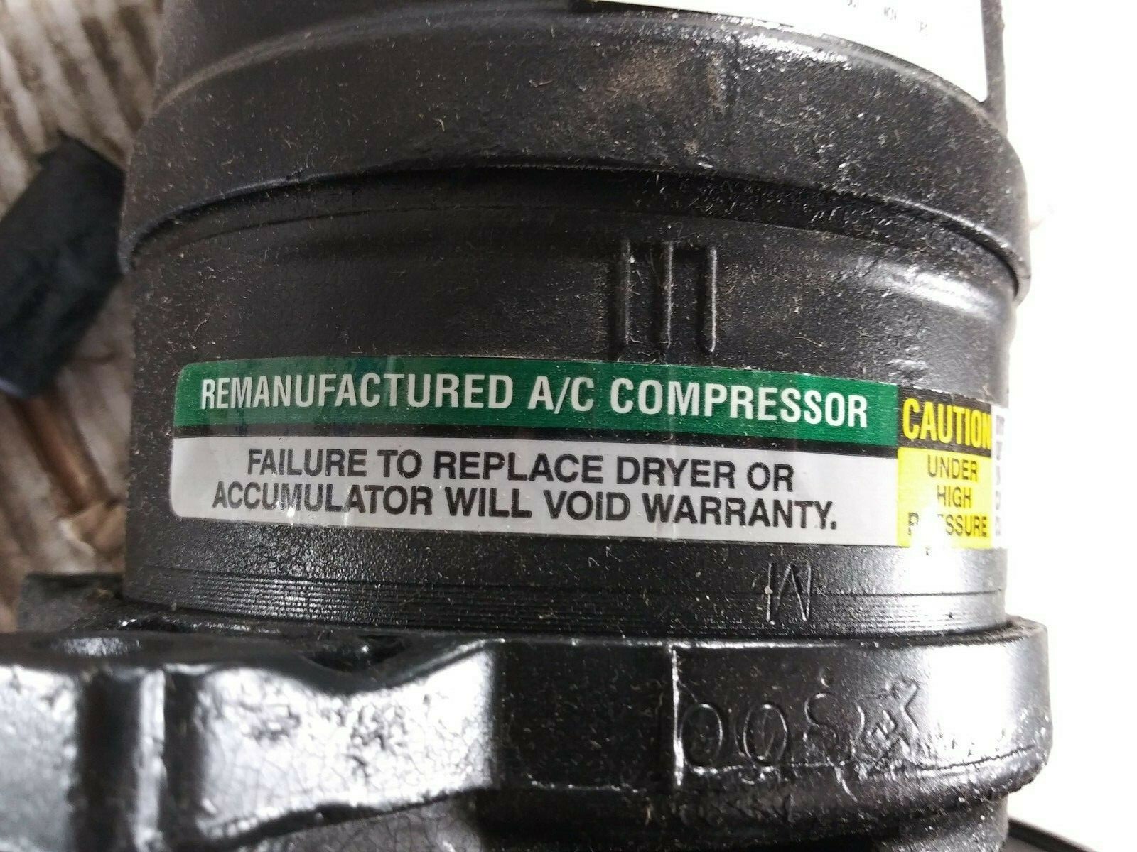1 REMANUFACTURED FRIGETTE 204-396 A/C COMPRESSOR ***MAKE OFFER***