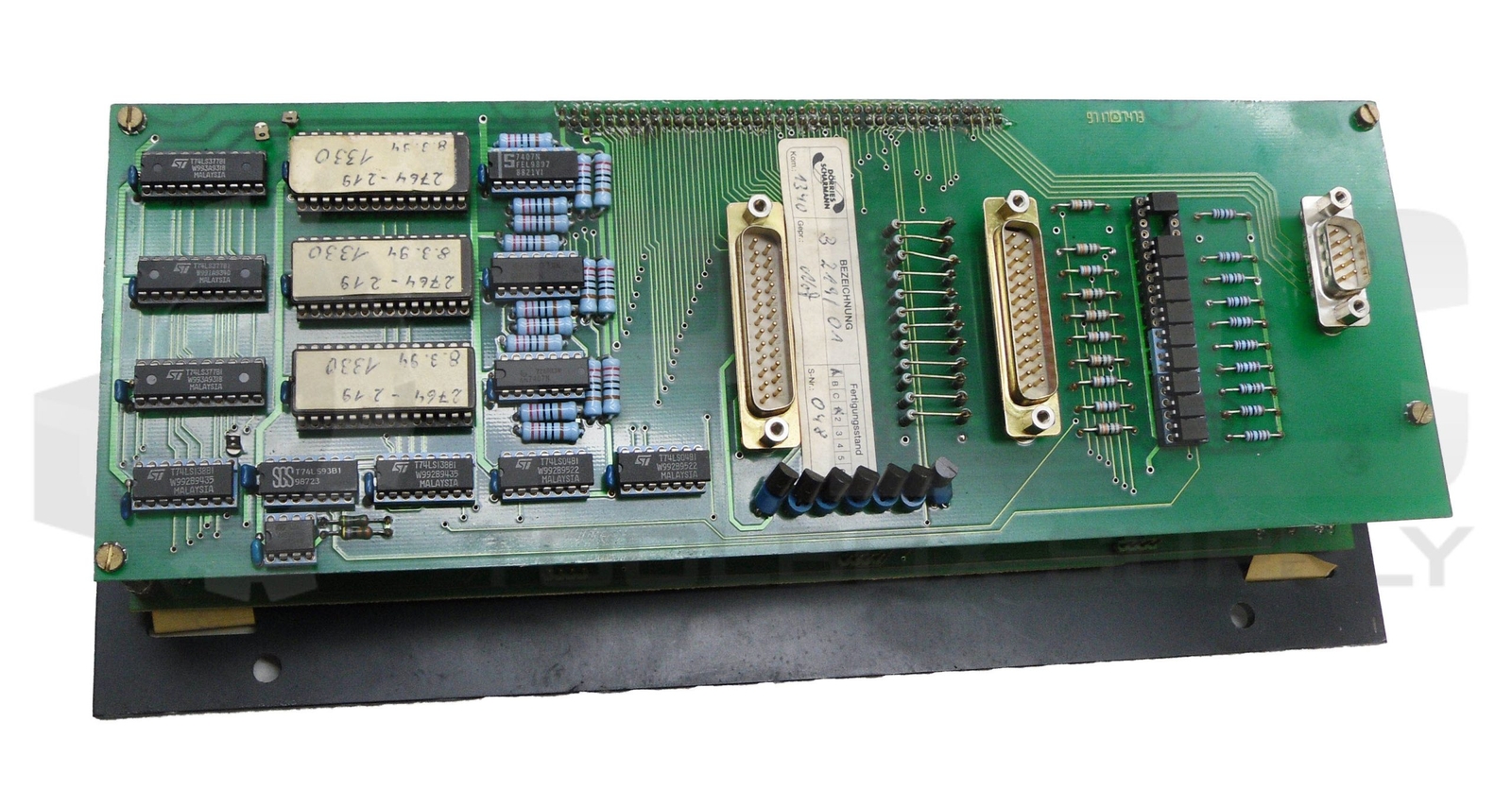 DORRIES SCHARMANN B24910A CONTROL PANEL