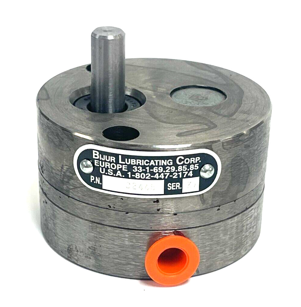 BIJUR LUBRICATING CORP. C2448 SEALED GEAR PUMP
