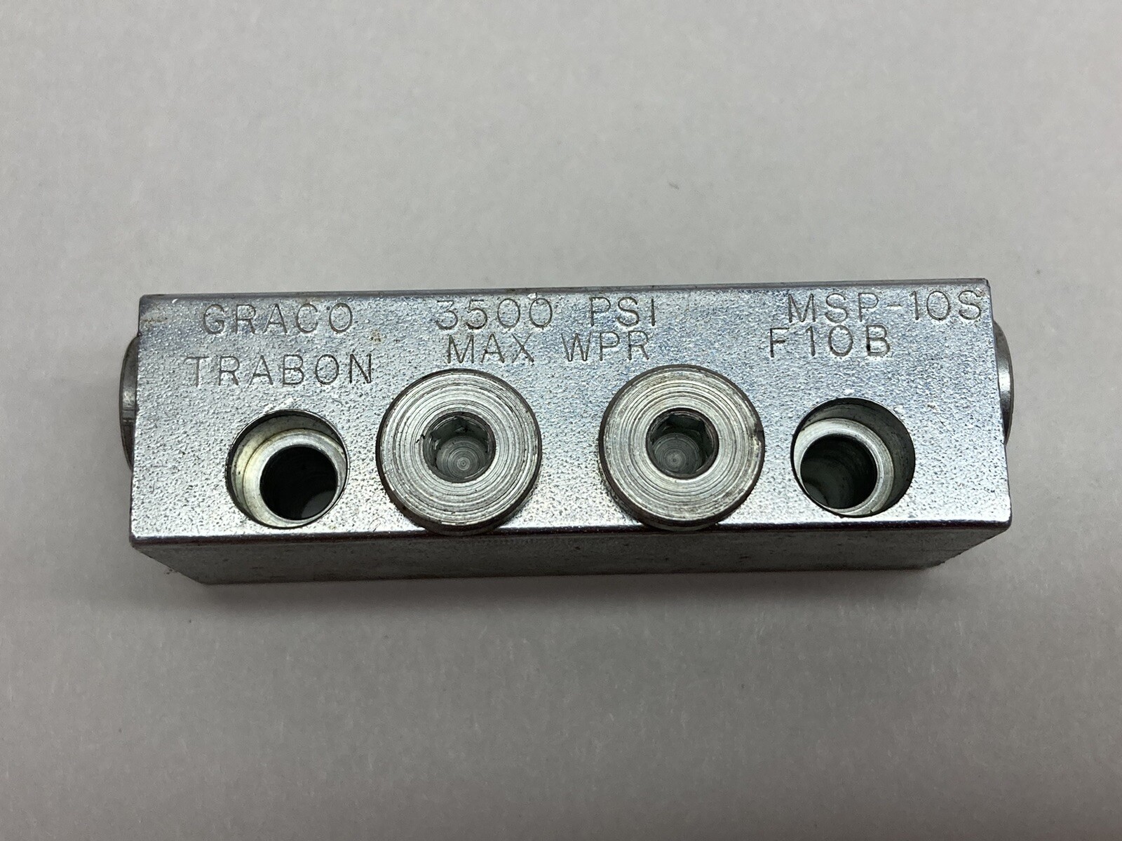 Graco Trabon,MSP-10S,Modular Divider Valve Block