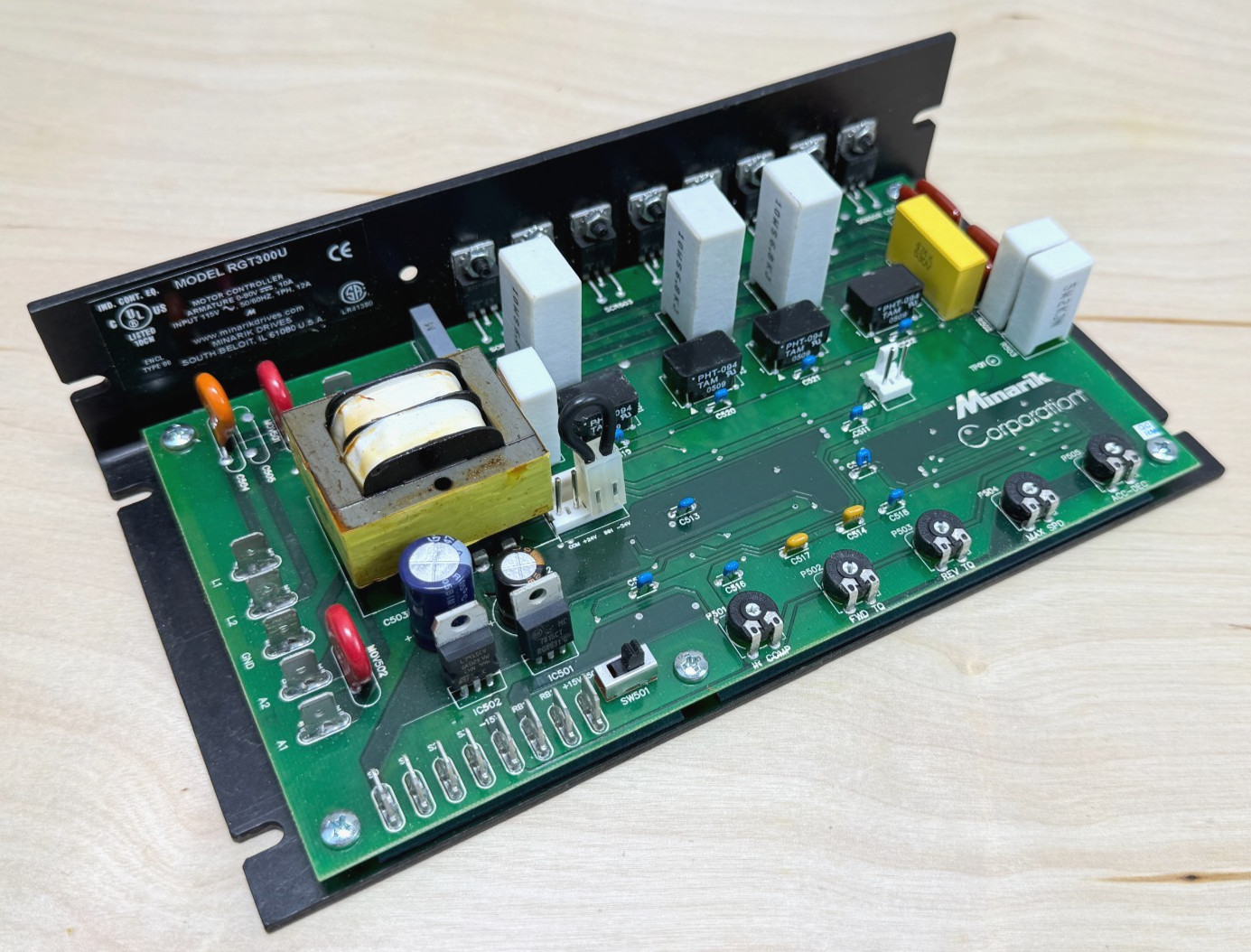Minarik RGT300U Motor Controller, 0-90V, 10A