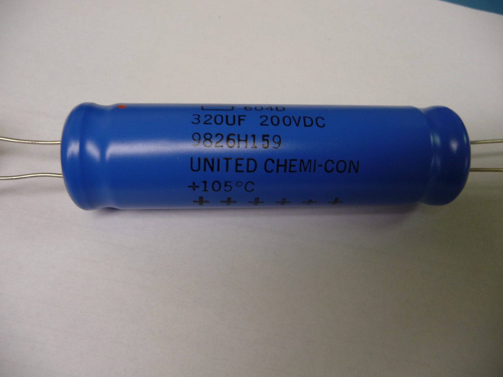 SPRAGUE/VISHAY/UCC 604D321F200JT7 Qty of 1 per Lot CAP BI 320UF 200V LEC 4TERM