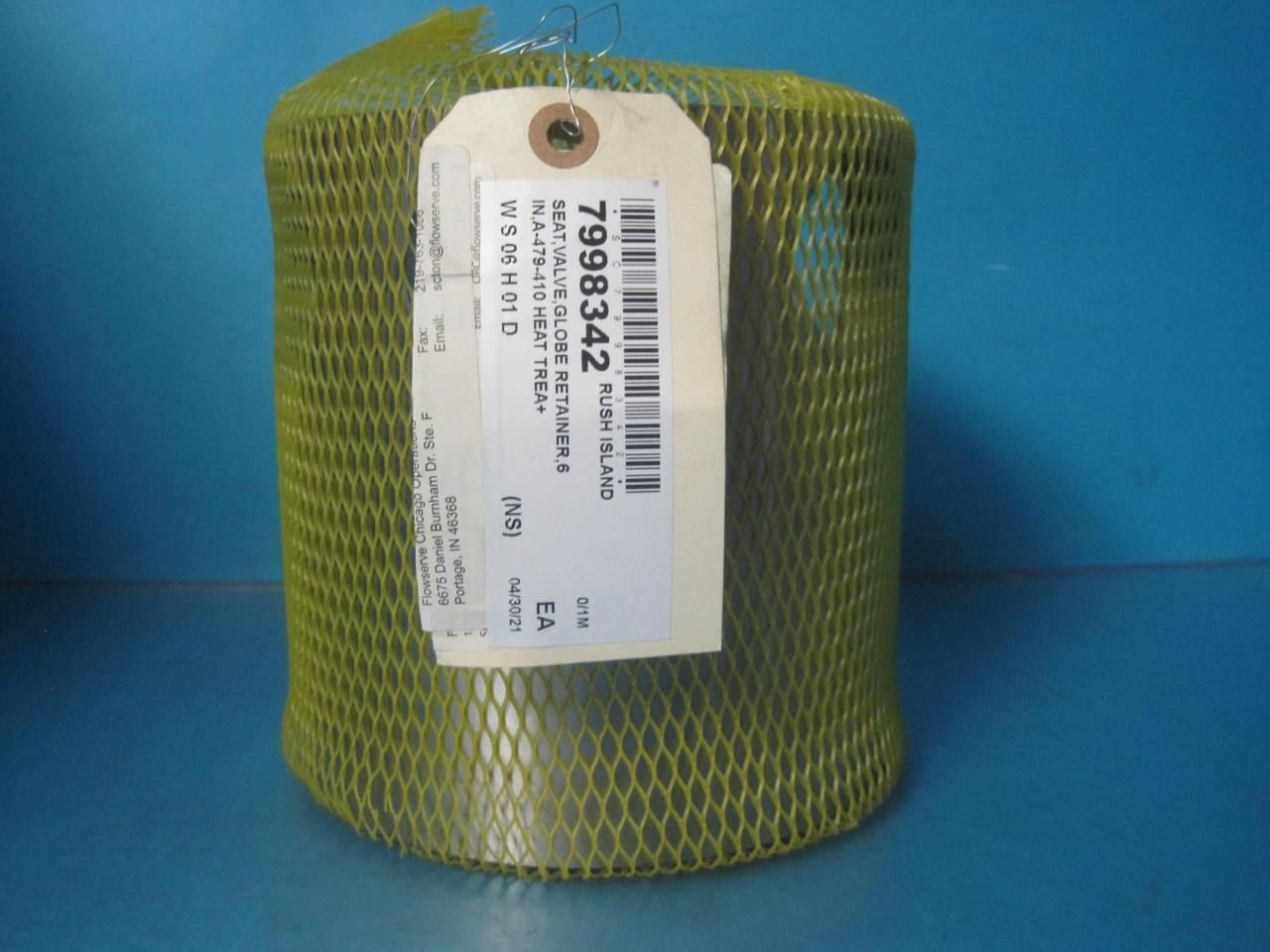 FLOWSERVE RERAINER SEAT MK1 PB 6″ CL 900/1500 TN 4 4.38 BORE A-479-410 S41000