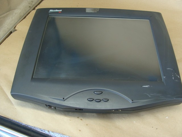 3M MICROTOUCH OPERATOR TOUCH PANEL MONITOR 41-81375-225 12V 2A