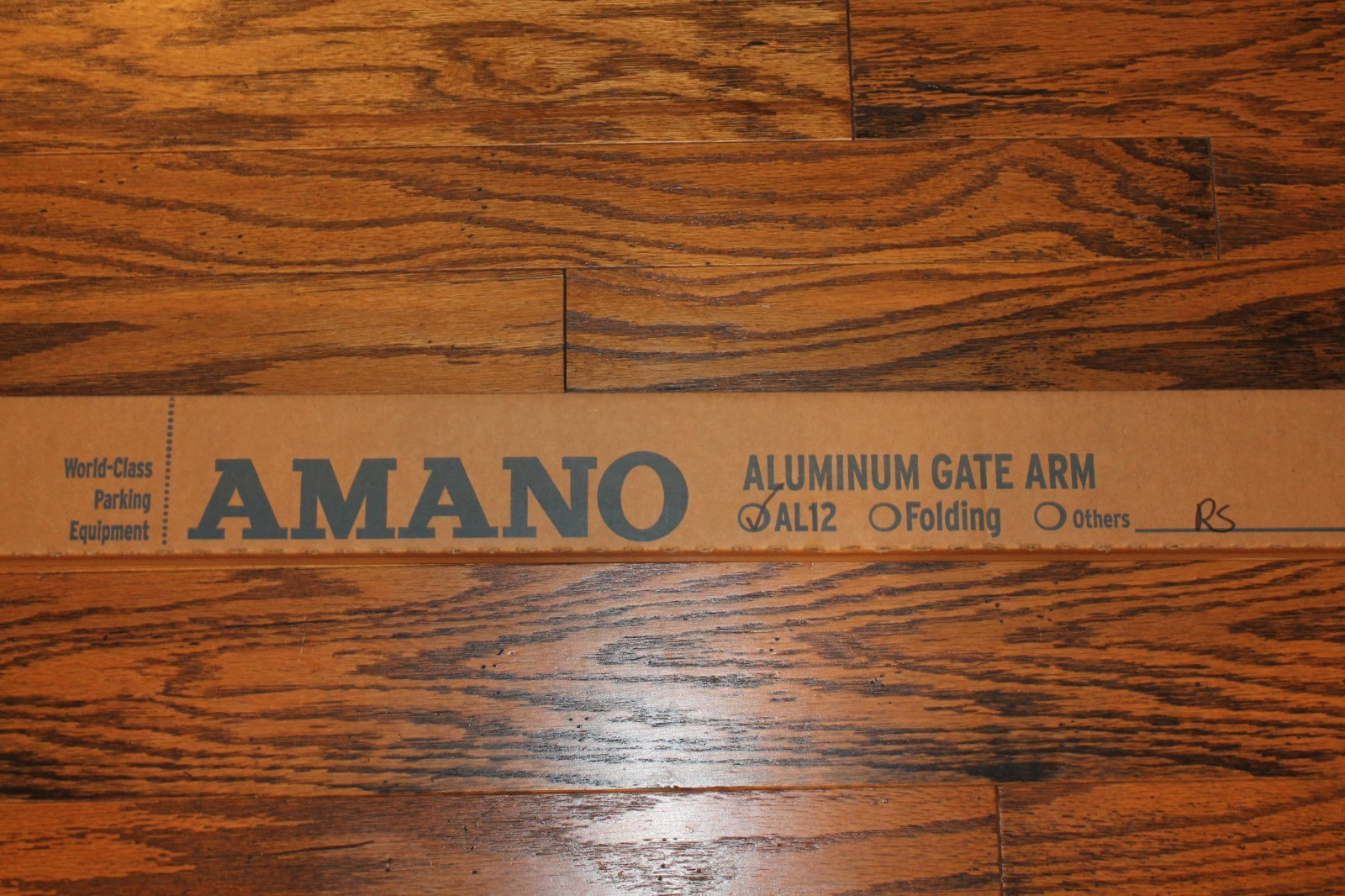 Amano Straight Gate Arm AL12 12 Foot Gate Arm in 2 Pieces NEW NIB
