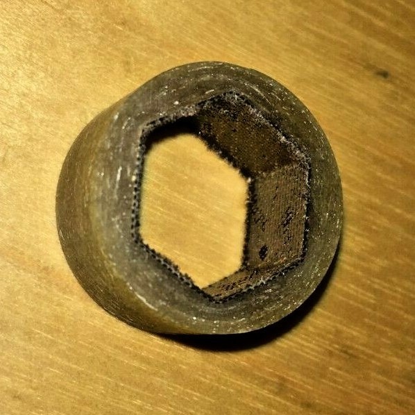 REXNORD Hex Bore Duralon Bearing 701-90008-012