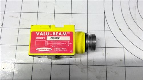 BANNER – SMA91RQD – SENSOR, VALUE BEAM, 24-250VAC, FIBER OPTIC, QUICK DISCONNECT