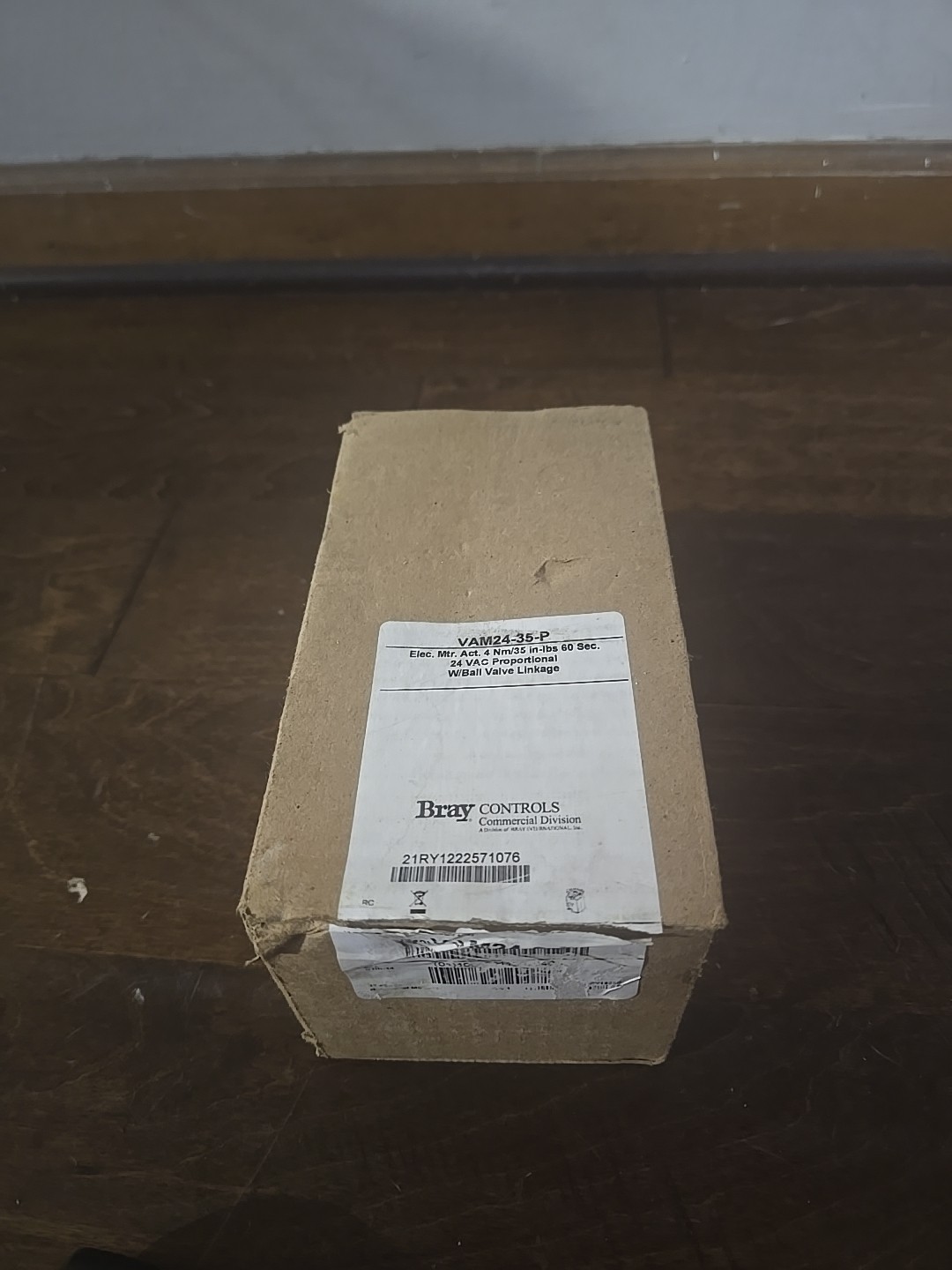 Bray Controls VAM24-35-P 24V Mod NSR 35inlb Integ Link