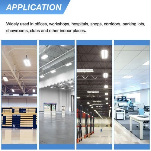 LED Linear High Bay Light 150W 3K/4000K/5000K Adjustable Commercial Shop Lamp UL
