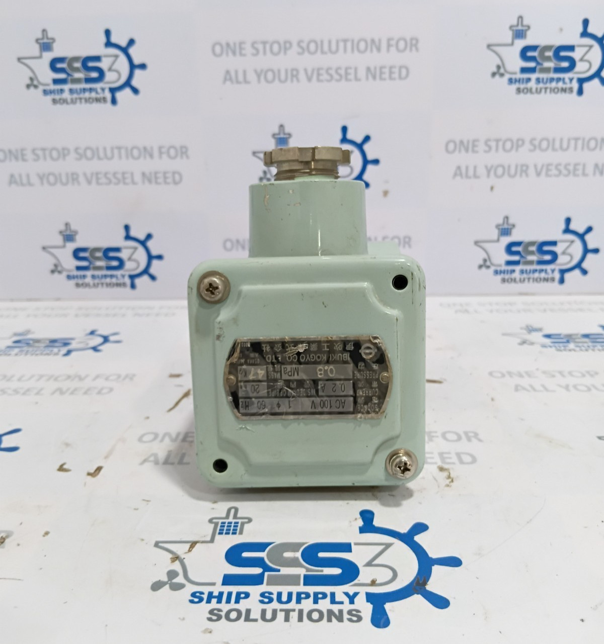 Ibuki Kogyo Solenoid Coil For Air Horn AC100V 1 ϕ 60Hz, 0.2A, 0.8MPa