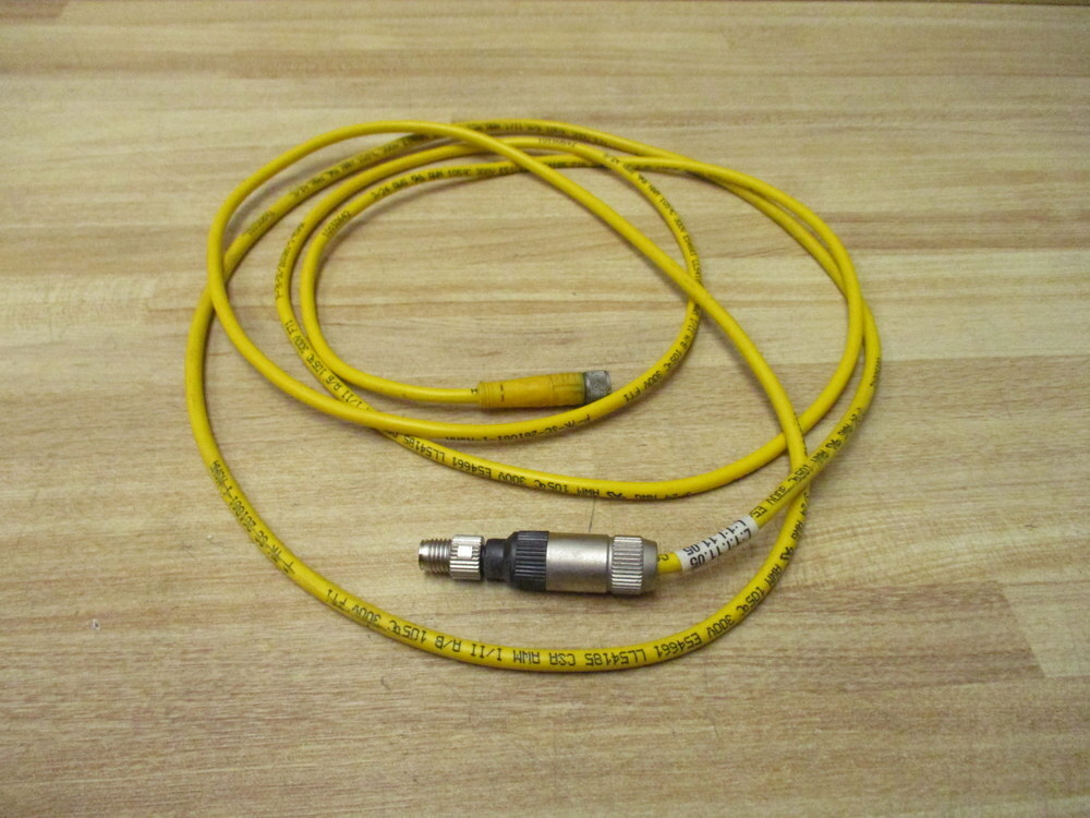 Turck PKG 3M-10 Pico Fast Cordset U2515-22 6-1/2′ Cable (Pack of 2)