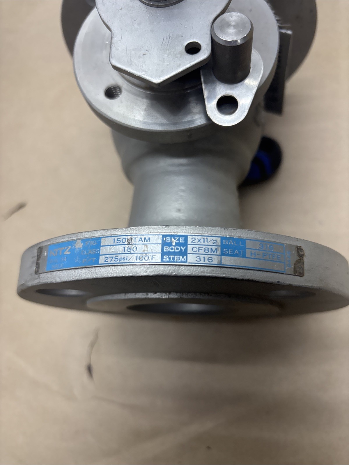KITZ 150UTAM 275PSI 2X1 1/2″ NSNP Fast Shipping warranty New Out Of Box