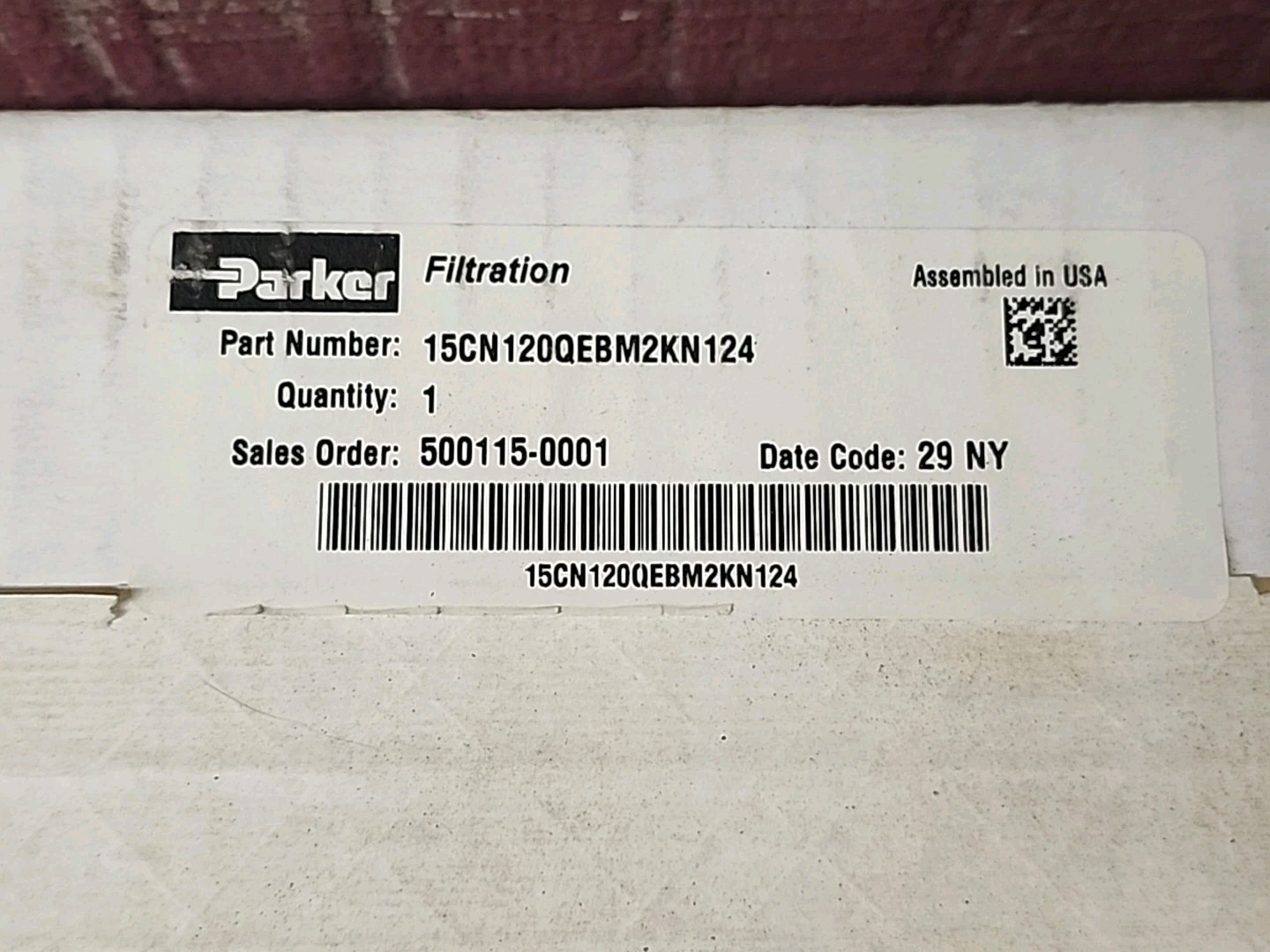 NEW Parker 15CN120 Hydraulic Filter Assemblies 1000 PSI MAOP