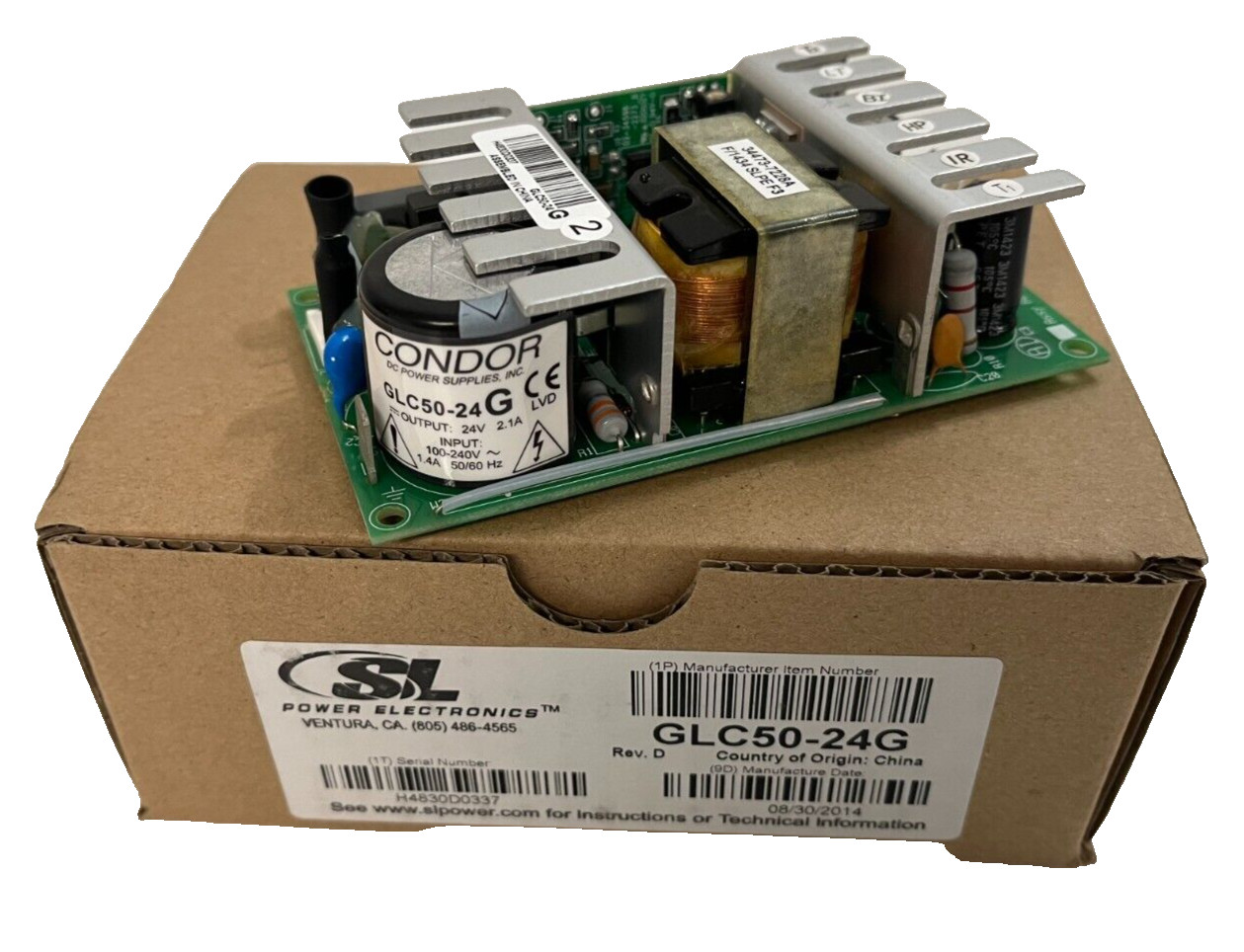 GLC5024 Manufactured by SL POWER ELECTRONICS CONDOR POWER