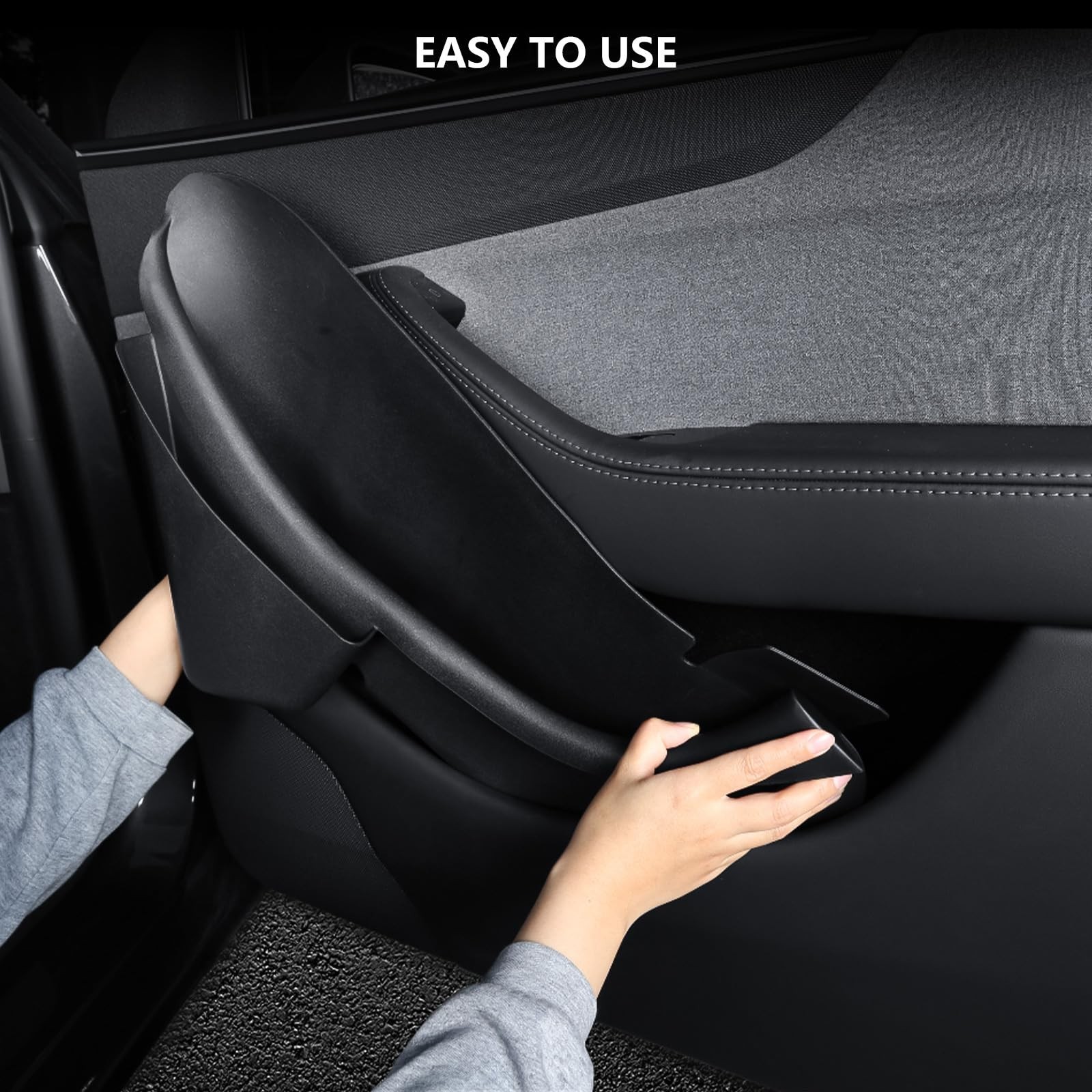 Door Side Storage Box Compatible with 2025 2026 Tesla Model Y Juniper Accesso…