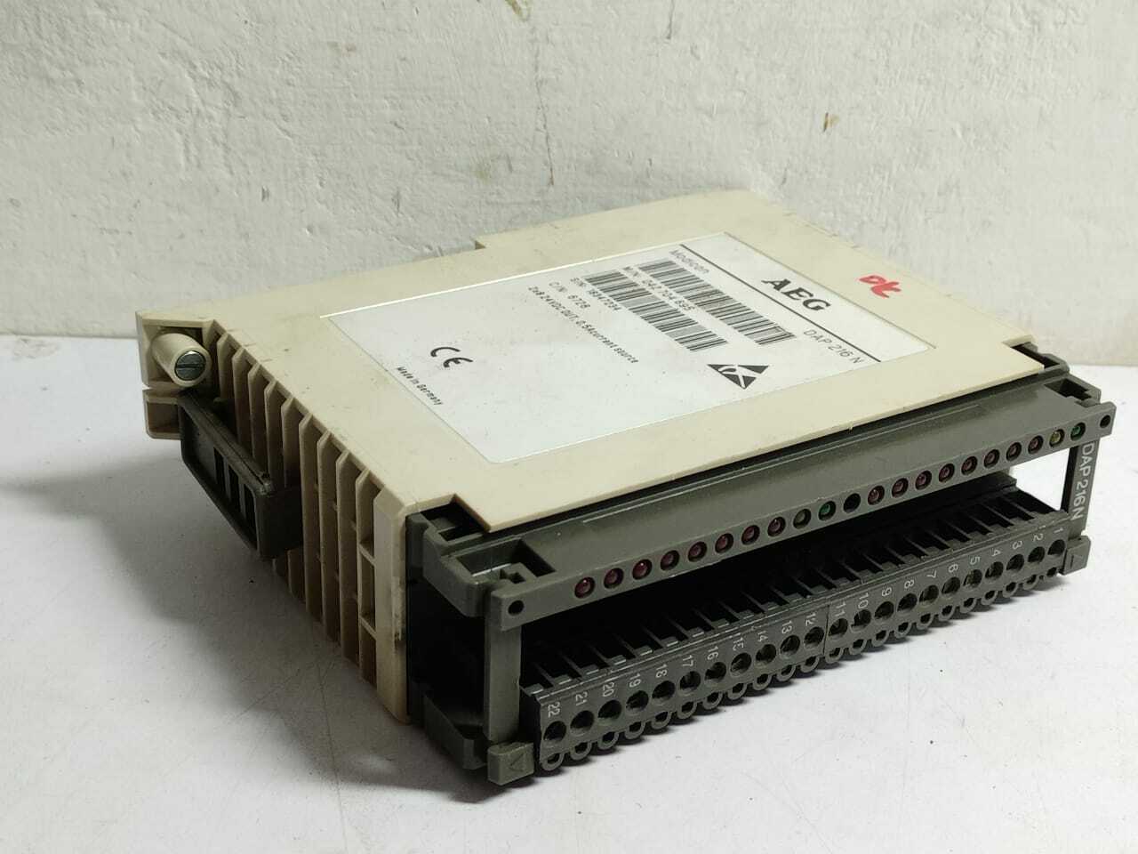 Aeg Modicon DAP 216 N 2×8 24VDC 0.5A Current Source DAP216N Output Module