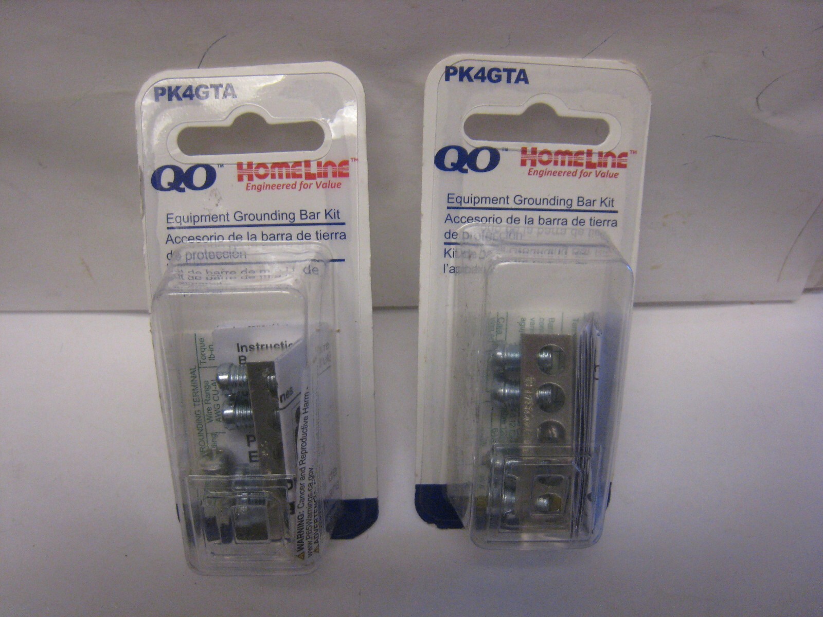 2 yes 2 –SQUARE D PK4GTA Equipment Grounding Bar 51731 Made USA