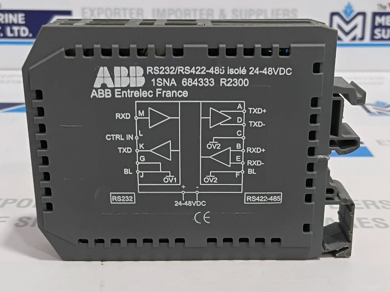 ABB RS232/RS422-485 Control Converter Module 1SNA 684333 R2300 24-48VDC