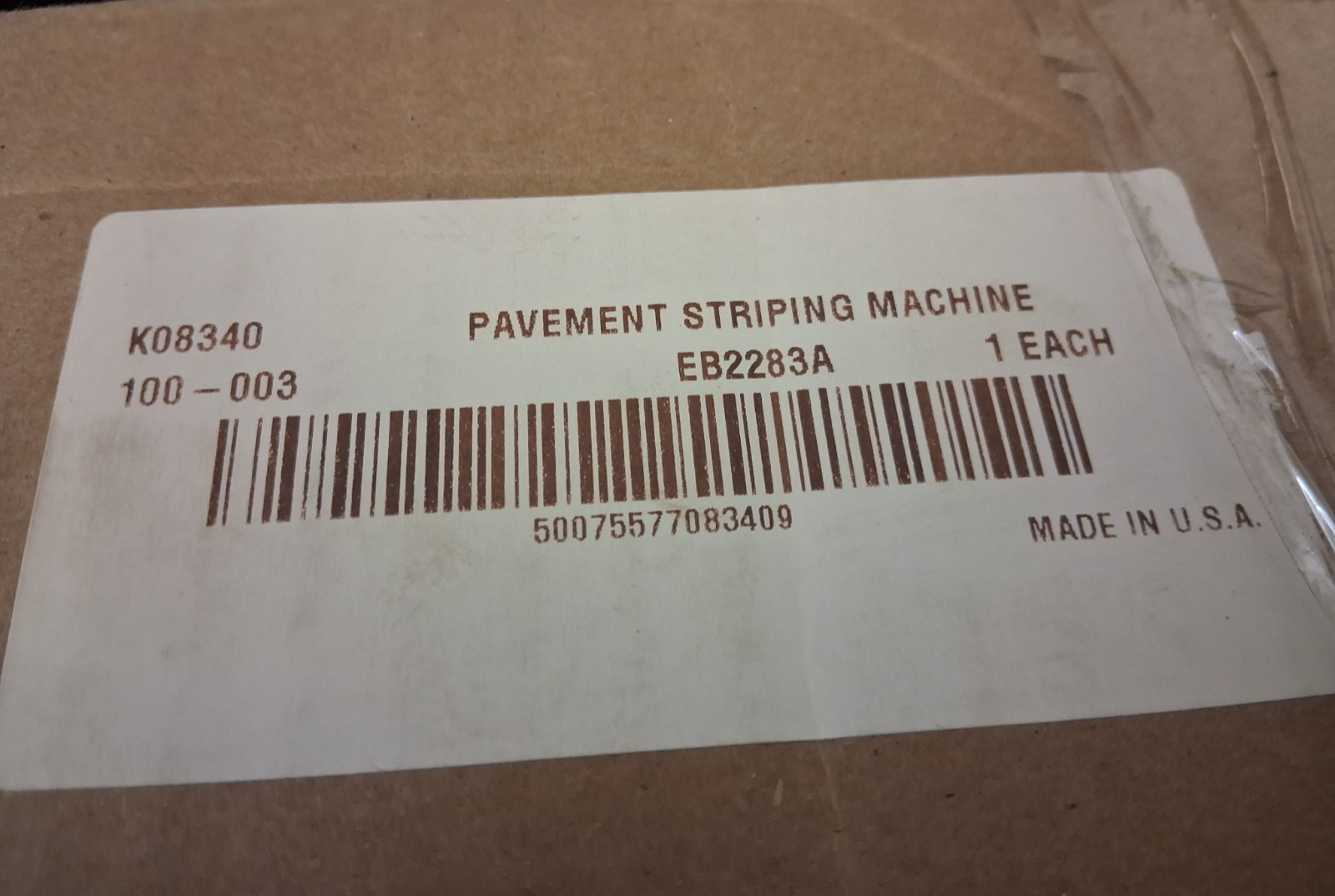 Krylon Pavement Striping Machine With 2″ to 4″ Strip Width K08340