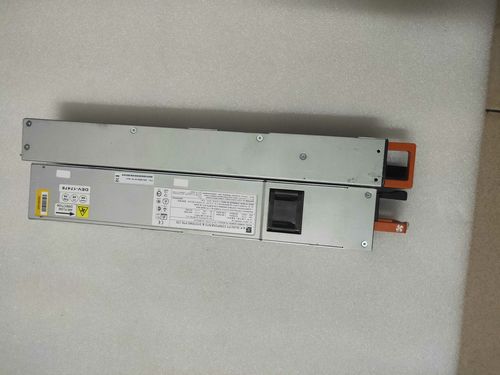 Orginal Juniper 740-070749 MX204 650W AC Power Supply For MX204-AC Tested