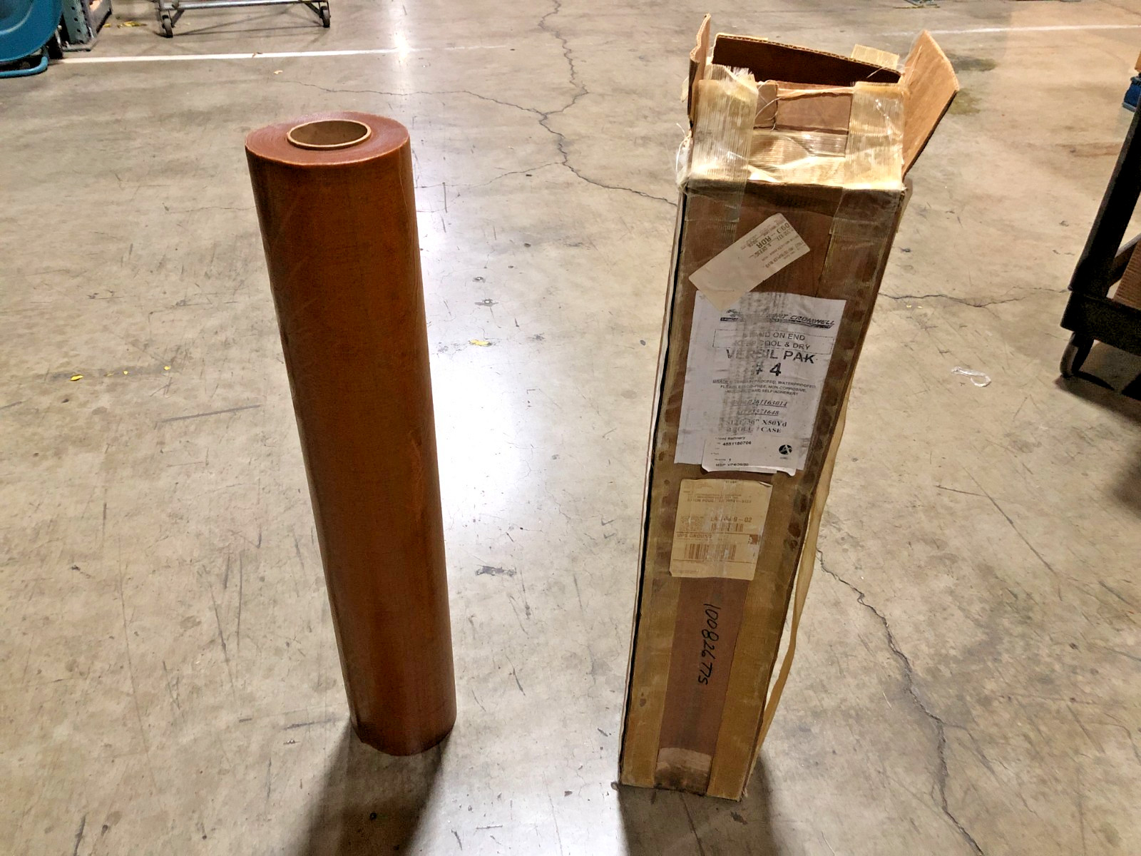 New Carter Versil Pak #4 Wax Wrap 36″ X 50 Yard Roll Brown