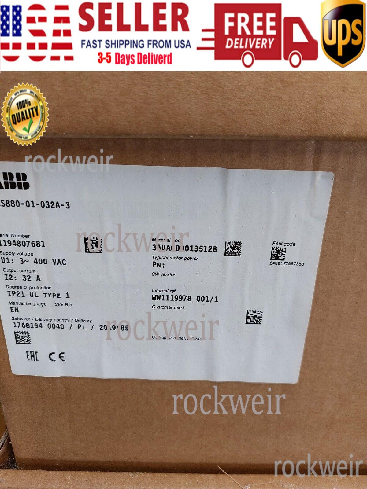 ABB ACS880-01-032A-3 ABB 15KW Brand New in Original Sealed Packaging Spot Goods