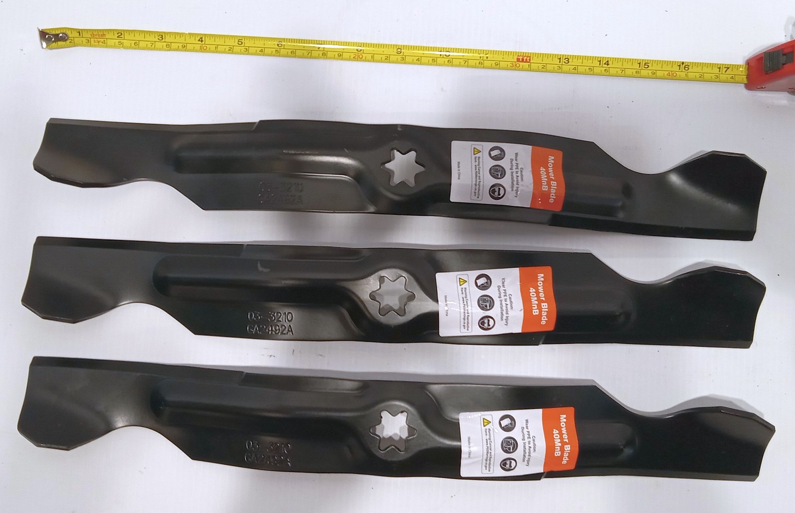 3 NEW UNBRANDED 03-3452 18-1/4″ MULCHING BLADE NNB ***MAKE OFFER***