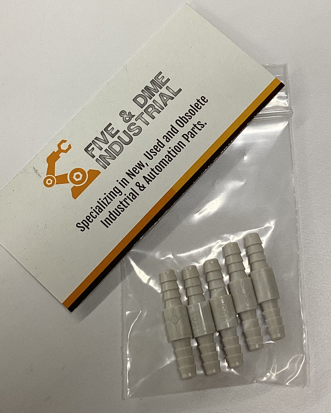 Air Logic 403 / F2804-403-B85 5-PACK Floating Disc Check Valve 1/8″ Barb (RE117)