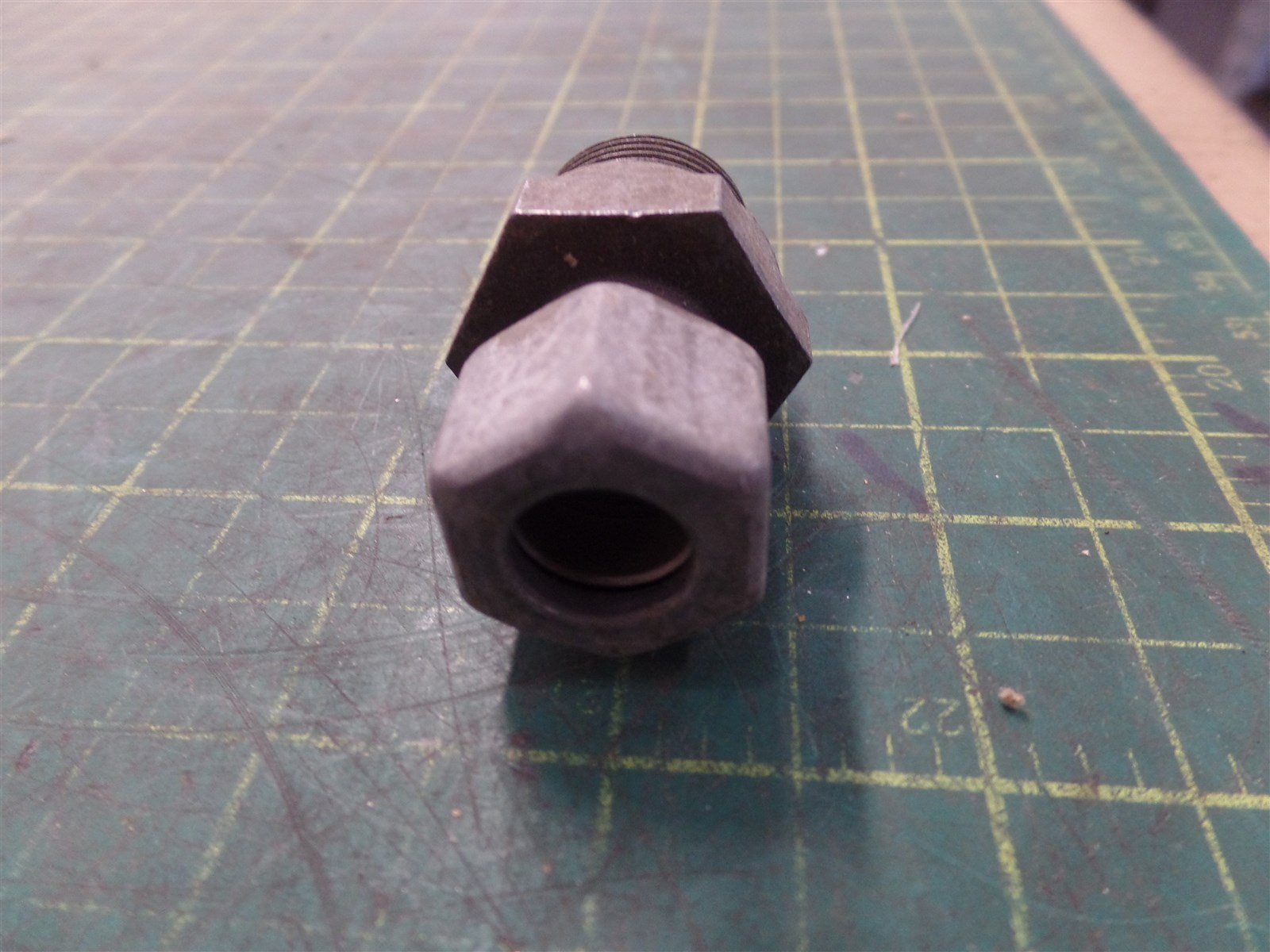 GENUINE TROJAN O&K 10-163311600 ADAPTER, TEREX 10-163311600, N.O.S, SET OF 3 !!!