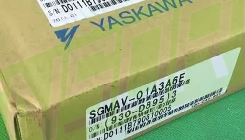 NEW YASKAWA AC SERVO MOTOR SGMAV-01A3A6E 100W 200V 0.91A 3PH 1PCS
