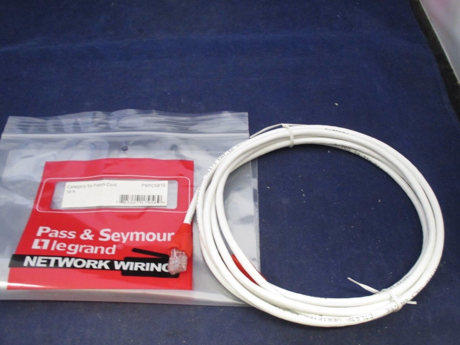 Pass & Seymour PSPC5B10 Cat5E Patch Cord