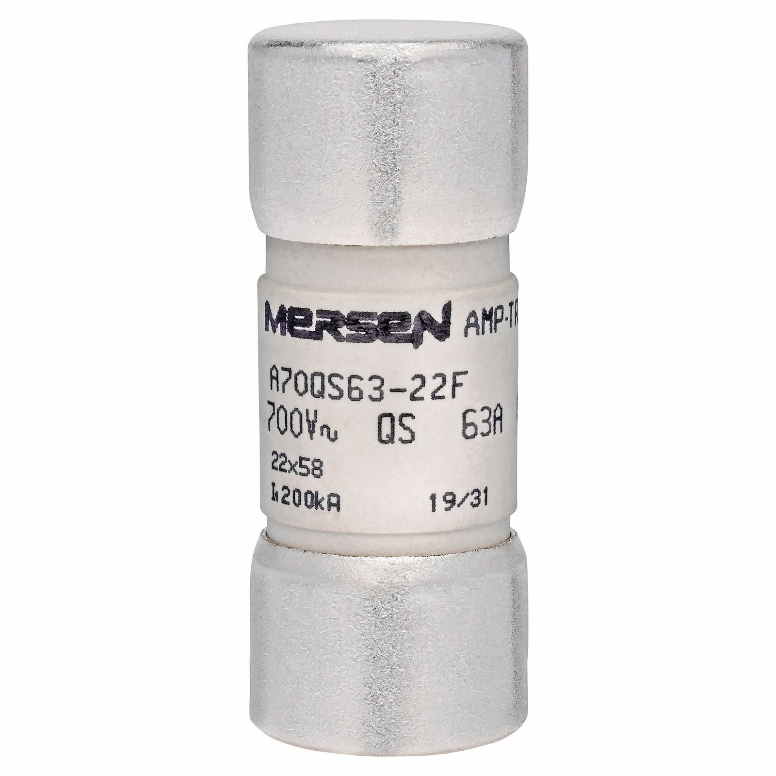 Mersen A70QS63-22F 63A (63A) A70QS 700V Fast-Blow (Pack of 1)