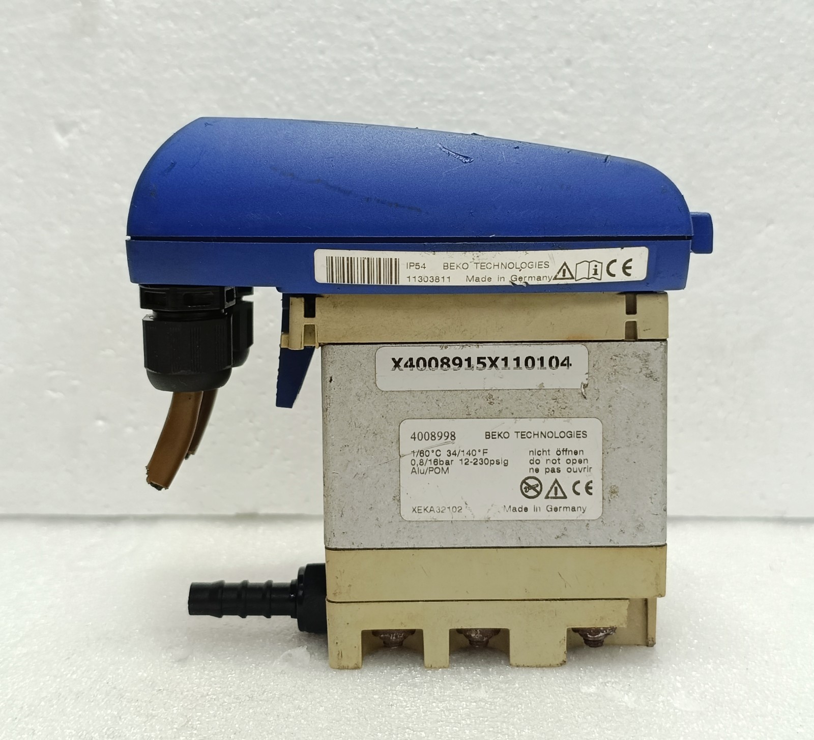 BEKO BM32VBI 4008998 BEKOMAT 32 VARIO COMPRESSED AIR CONDENSATE DRAIN VALVE USED