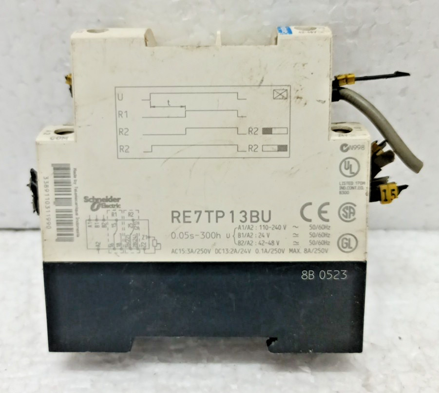 Telemecanique RE7TP13BU Schneider RE7TP13BU Used Free Shipping