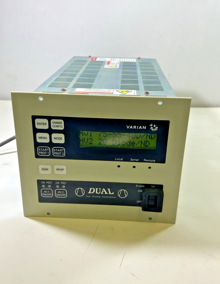 ✅ VARIAN DUAL 9297003M001 ION PUMP CONTROLLER