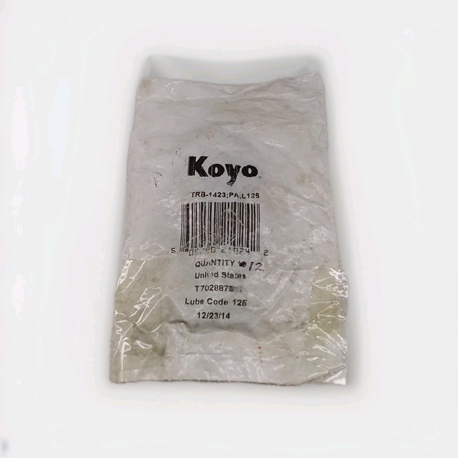 Lot Of 12 Koyo TRB-1423 ; PA, L125 Thrust Roller Bearing Washers
